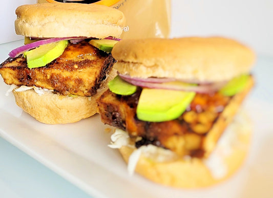 Teriyaki Tofu Sandwiches