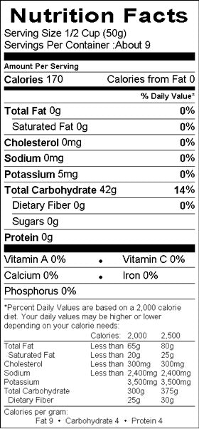 Ener-G Pure Tapioca Flour