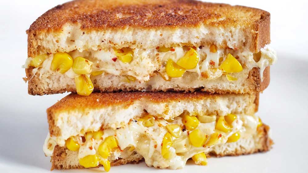 Elote Grilled Cheese Recipe