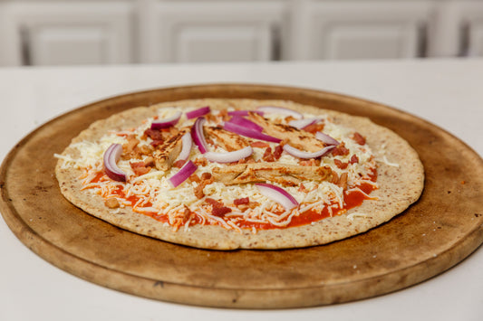 Keto BBQ Chicken Pizza