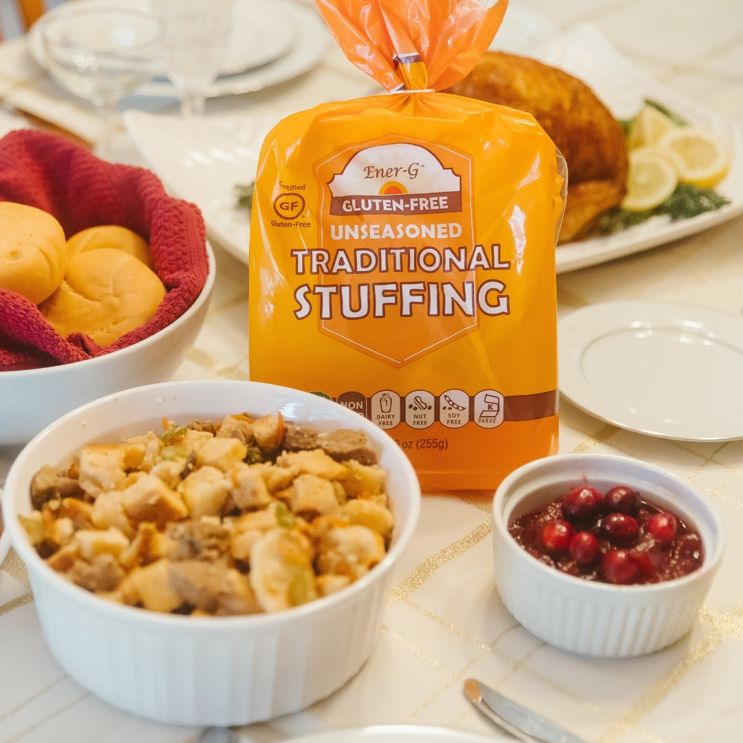 Ener-G Traditional Style Unseasoned Stuffing - Croutons