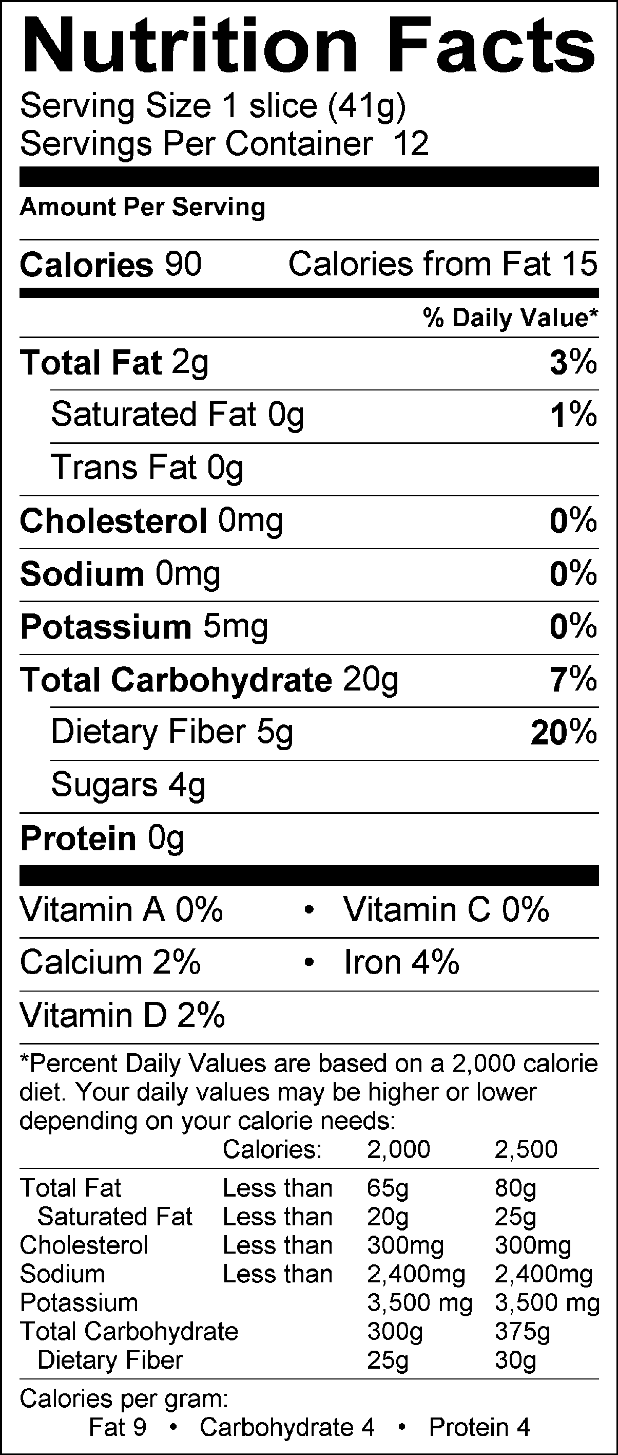 Ener-G Rice Starch Loaf